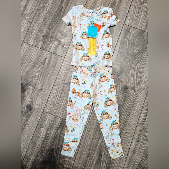 Posh Peanut 2 Piece Pajama Set 2T NWT
